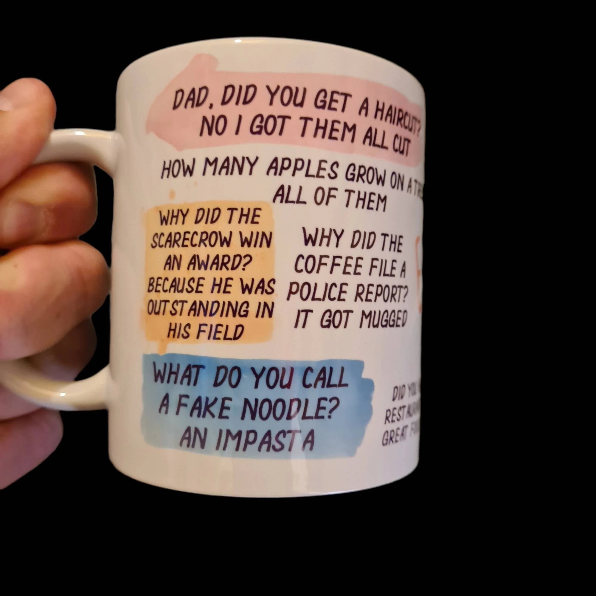 Jokes on the right hand side